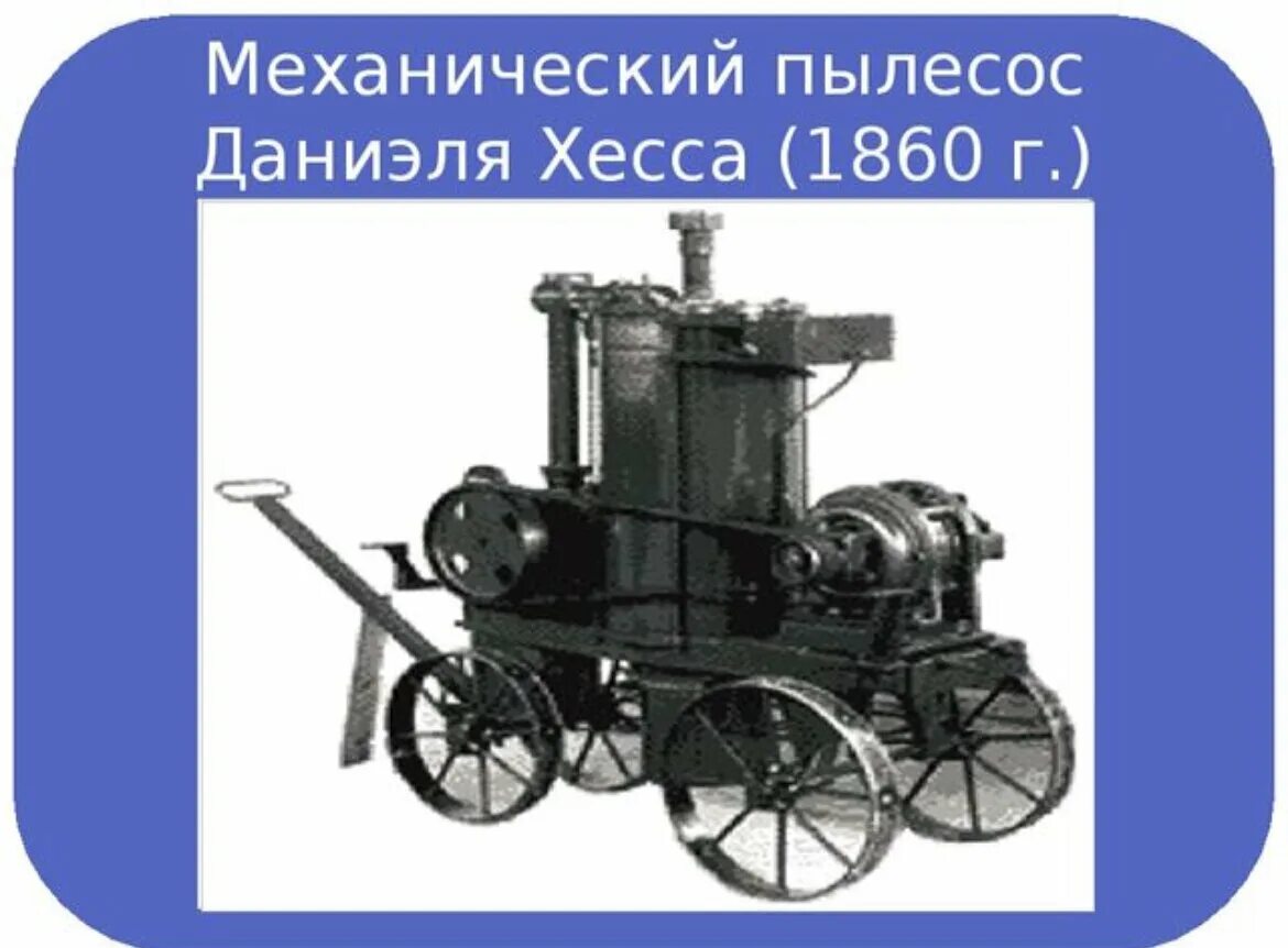 Механический пылесос Даниэля Хесса 1860. Первый пылесос 1860 год Дэниел Хесс. Первый пылесос. Пылесос Хесса. Путешествие в прошлое пылесоса старшая группа