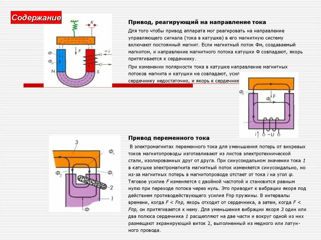 При введении сердечника в катушку магнитное поле. Магнитопровод постоянного магнита. Магнитная система постоянного магнита. Привод реагирующий на направление тока. Магнитопроводы постоянных магнитов.