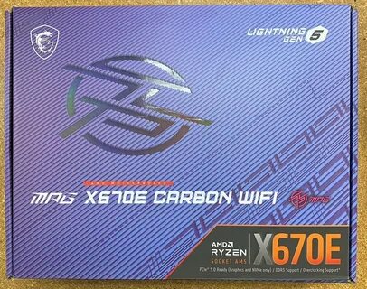 Материнская плата msi mpg x670e