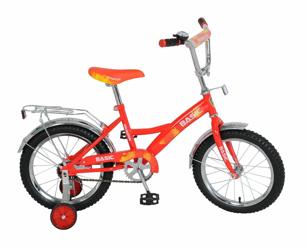 Красный велик маленький. Велосипед Navigator Basic 16. Навигатор Базик 16 велосипед детский. Велосипед навигатор Басик детский 16 дюймов. Велосипед Navigator Basic 16 дюймов вн16155дм.