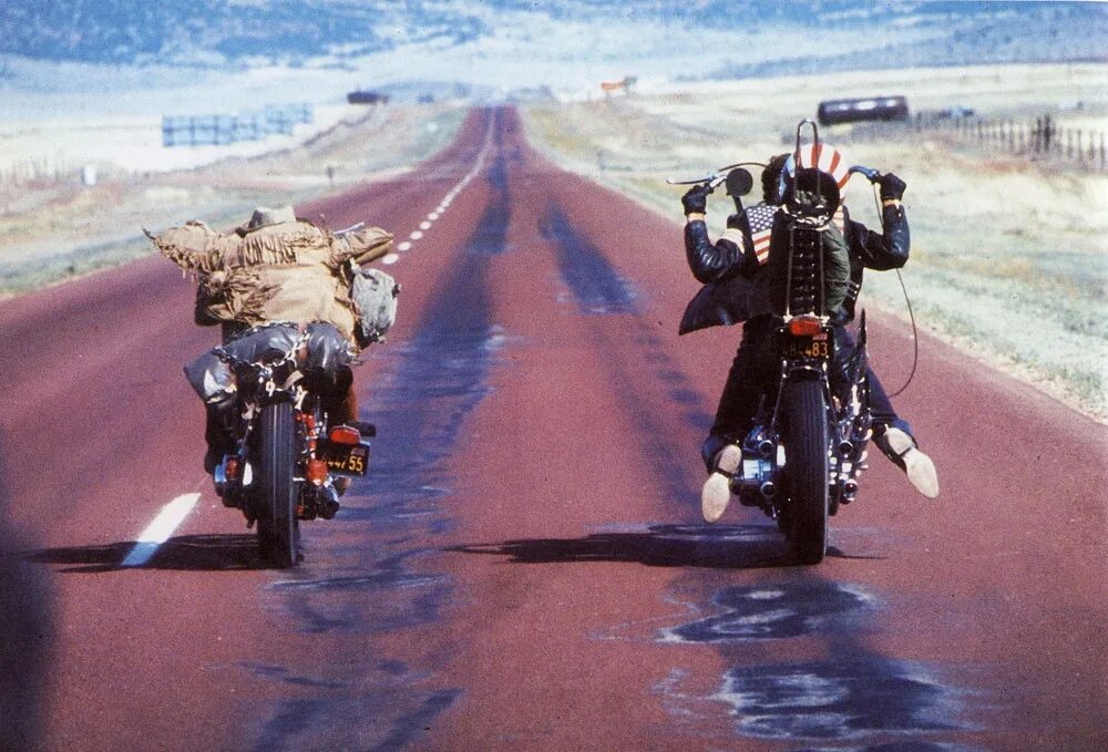 Четверо едут. Easy Rider 1969. 1969 Ф Беспечный ездок easy Rider. Джек Николсон Беспечный ездок.