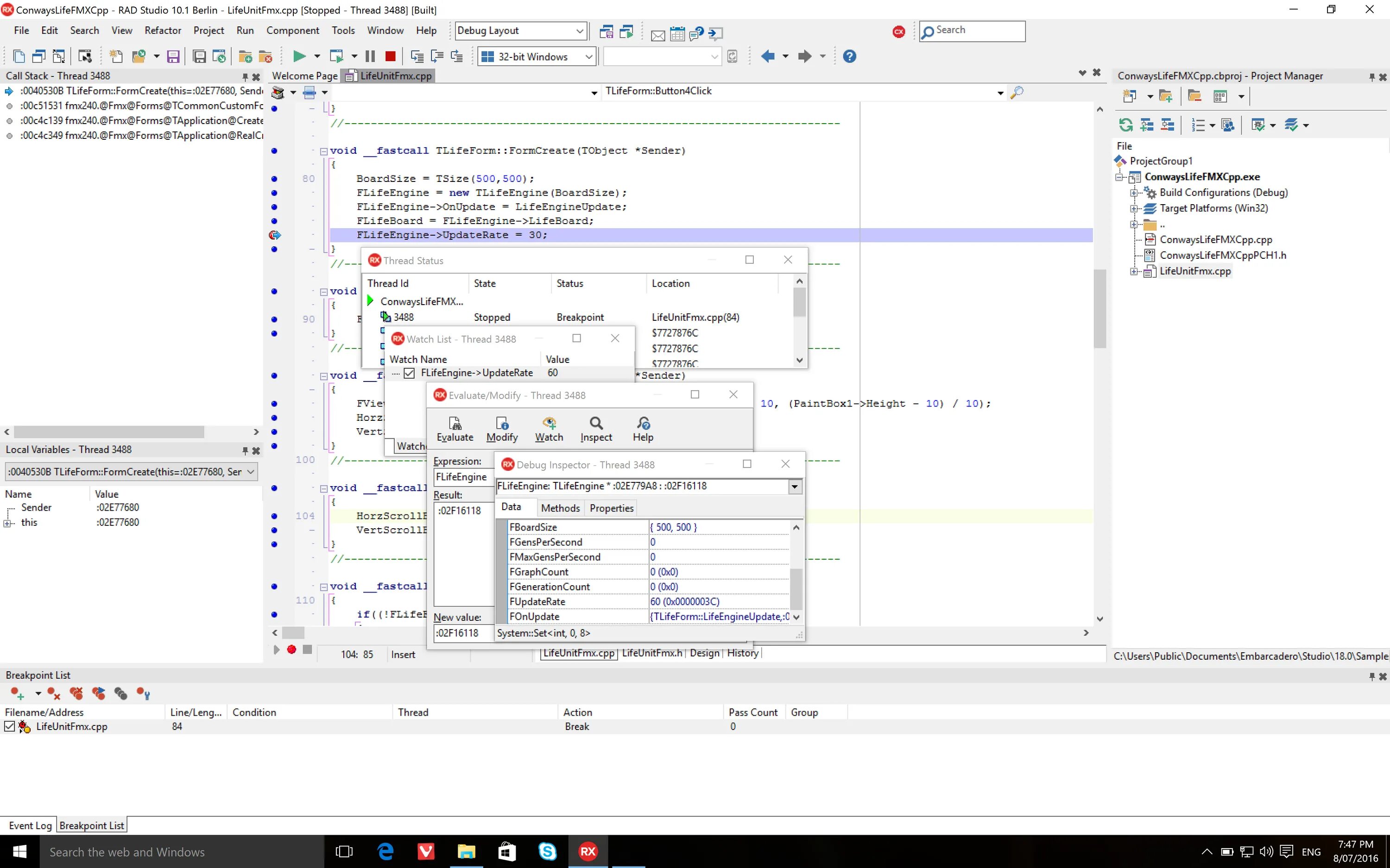 Cpp debug. Rad Studio c++ Builder. Embarcadero c++ Builder. Конструктор cpp. DELPHI И среда разработки Embarcadero rad Studio.