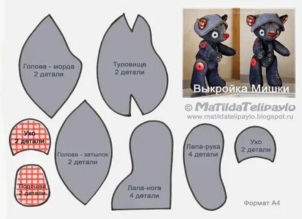Выкройка из джинсовой ткани