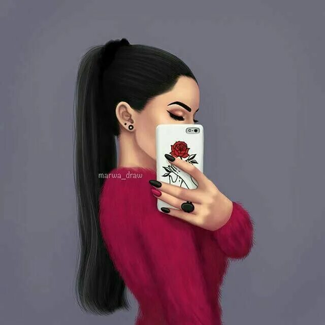 Крутые аватарки ватсап для девочки