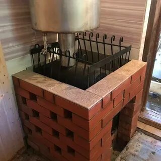 Можно ли железную печь обложить кирпичом