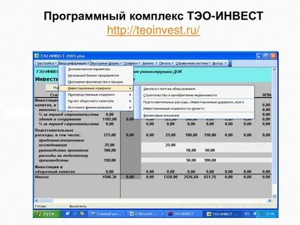 Инвест инструкция