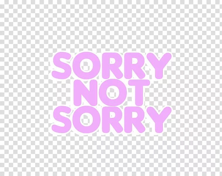 Sorry text