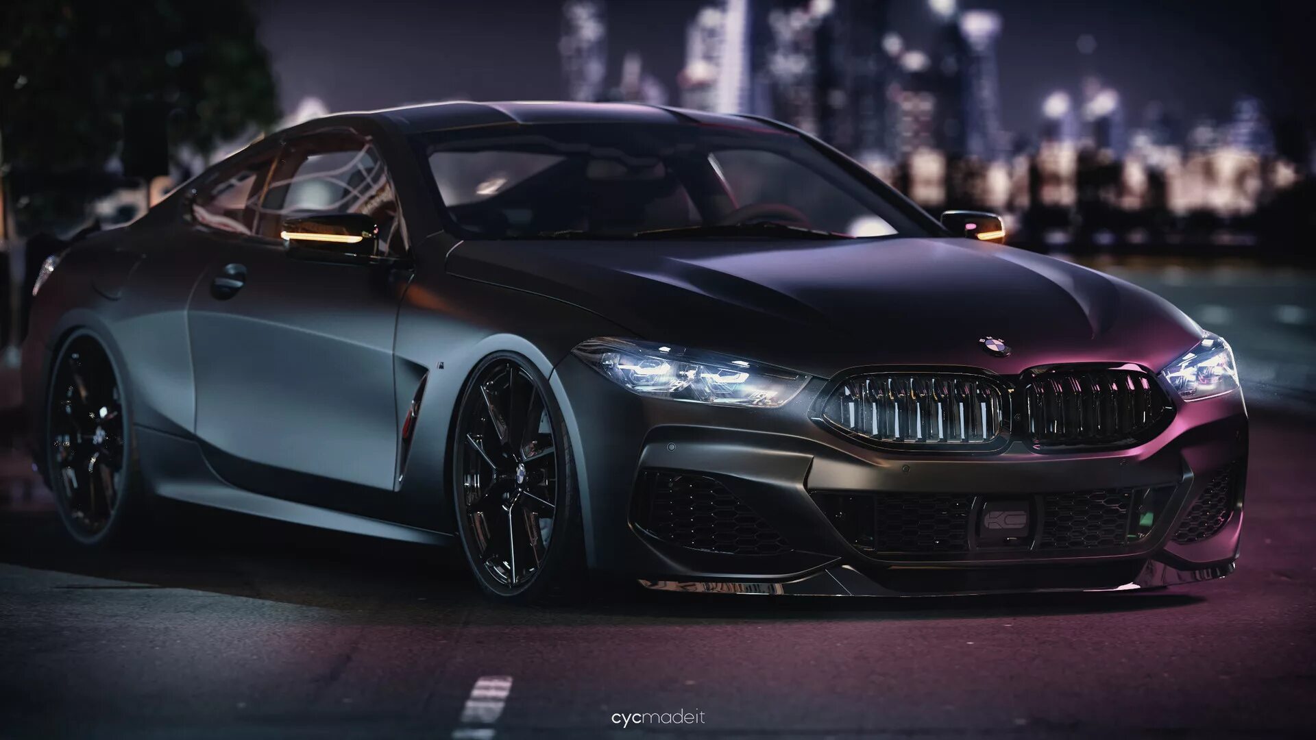 The all-new BMW M8 Competition Coupe (06/2019).