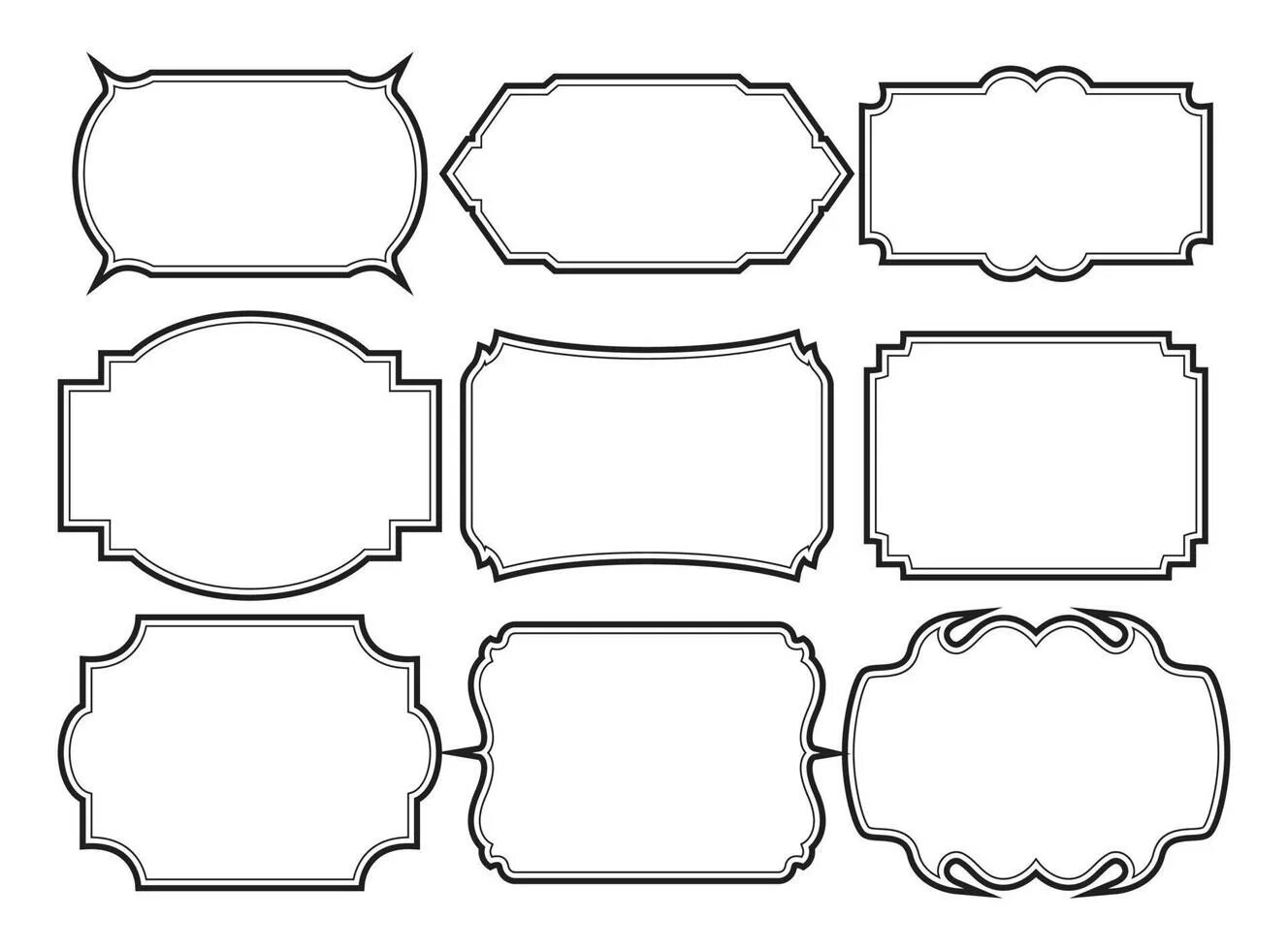 Label border