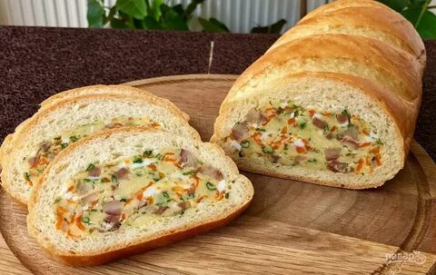 Хлеб с начинками рецепты