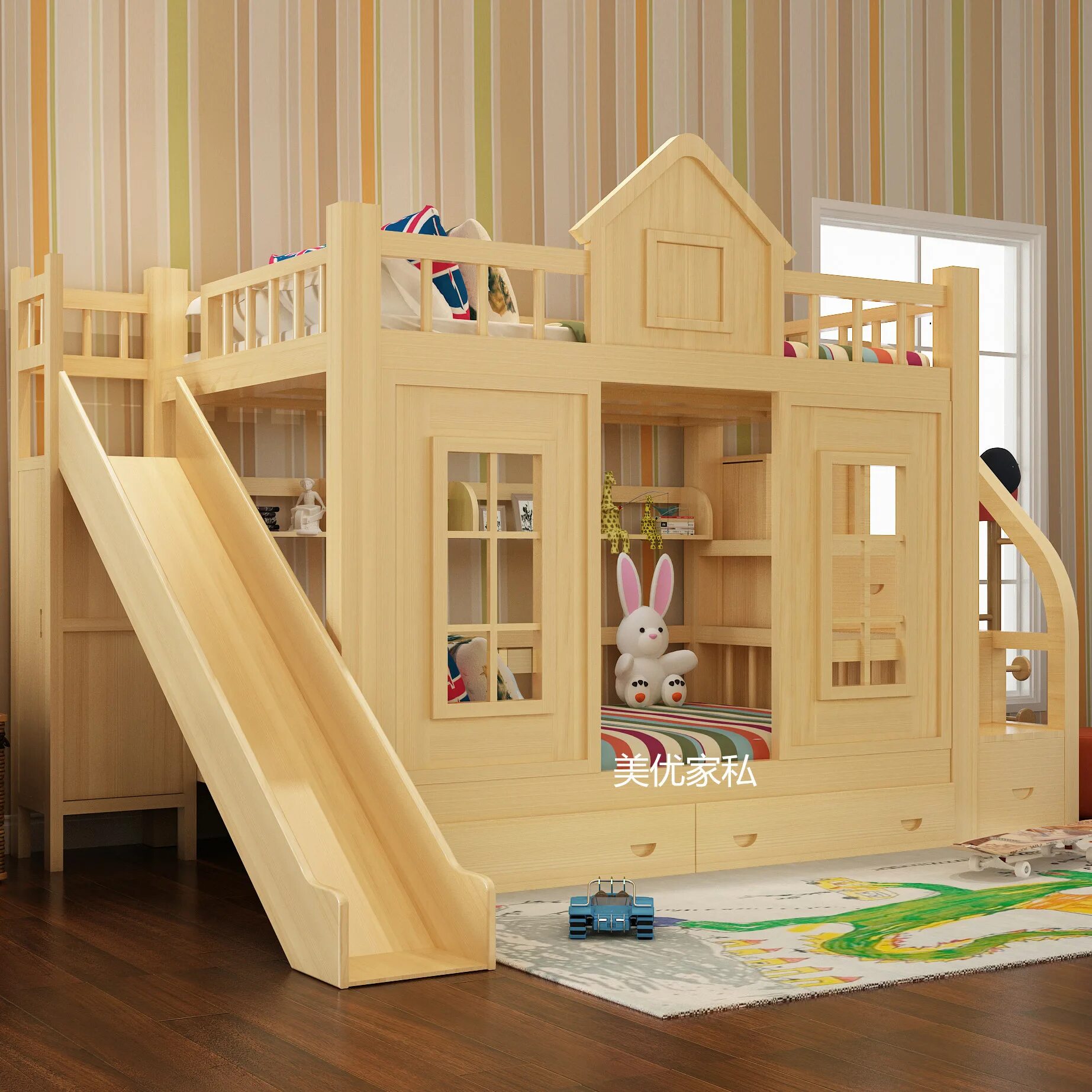 Горка двухъярусная. Двухэтажная кровать для детей с горкой. Кровать. Кровать чердак домик сканди. Двухэтажная кровать с горкой.