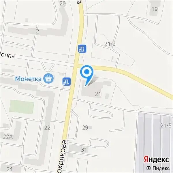 Молодогвардейцев 31 к1 Челябинск на карте.