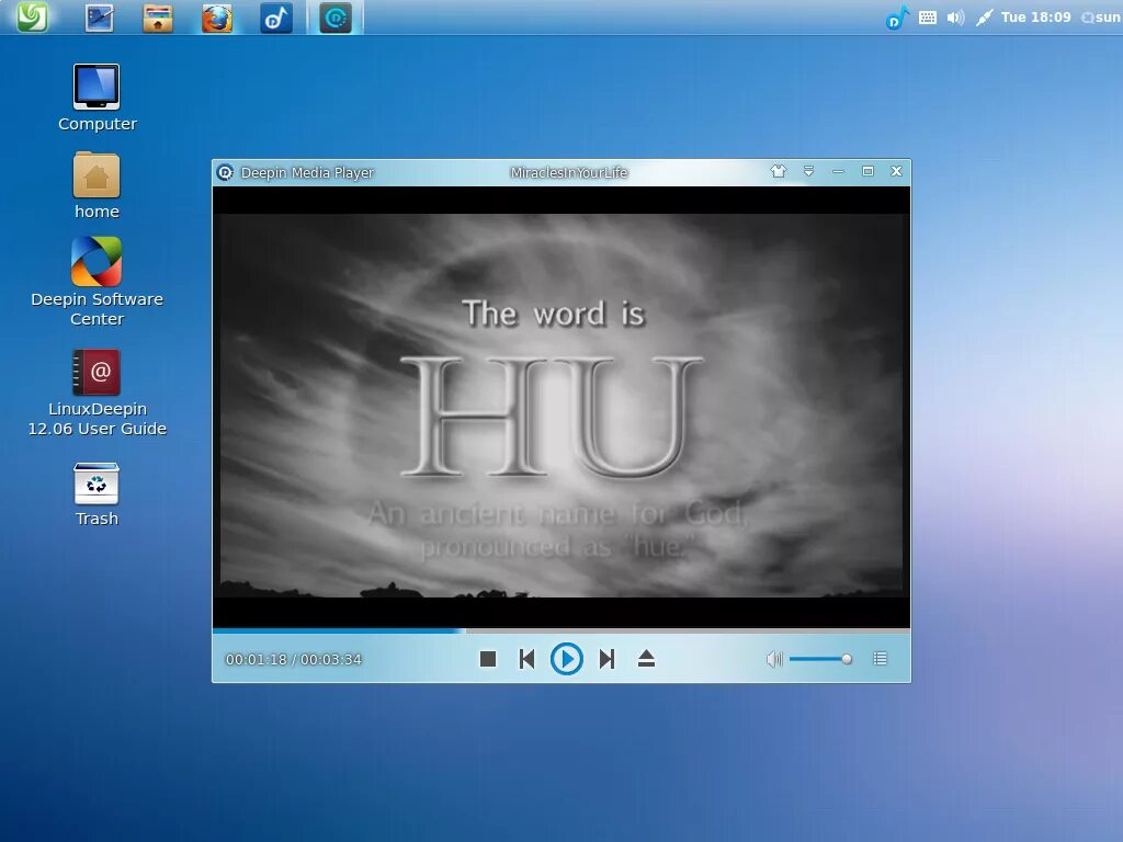 Linux media player