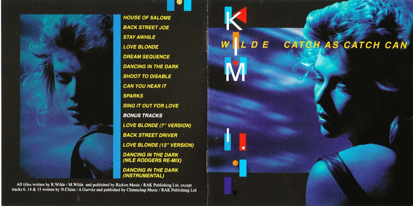 Catch as catch can. C.c. catch kim wilde. kim wilde kim wilde (expanded &amp; remastered).