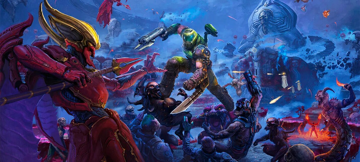 Doom ancient gods 1. Дум Этернал 1920х1080. Дум Этернал дополнение. Doom Eternal: the Ancient Gods – Part one.