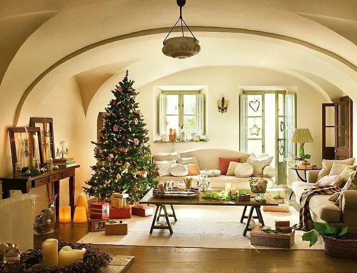 CASA TRÈS CHIC Christmas house, Christmas interiors, Christmas house tour