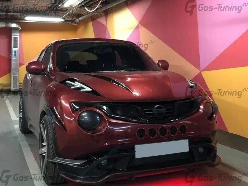 Решетка радиатора и Сигналы. Nissan Juke (1G), 1,6 л, 2014 года аксессуары DRI