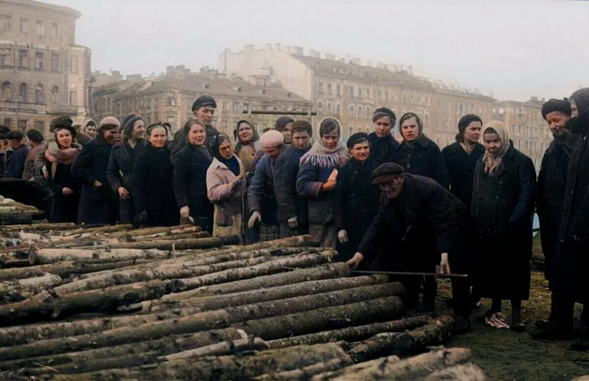 Жители Ленинграда в блокаду. Блокада ленинграда в 1941 году