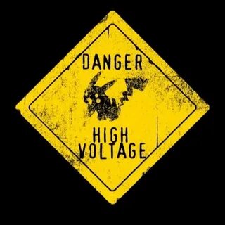 Danger high voltage six