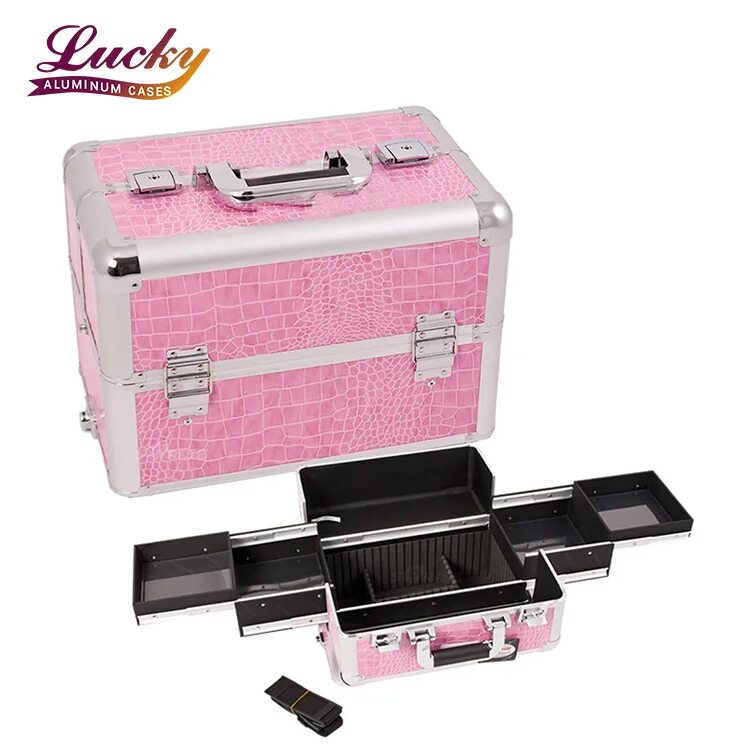 Make up cases. Бьюти-кейс &quot;pink&amp;black&quot;. professional кейс. косметичка с кодовым замком. кейс make up.