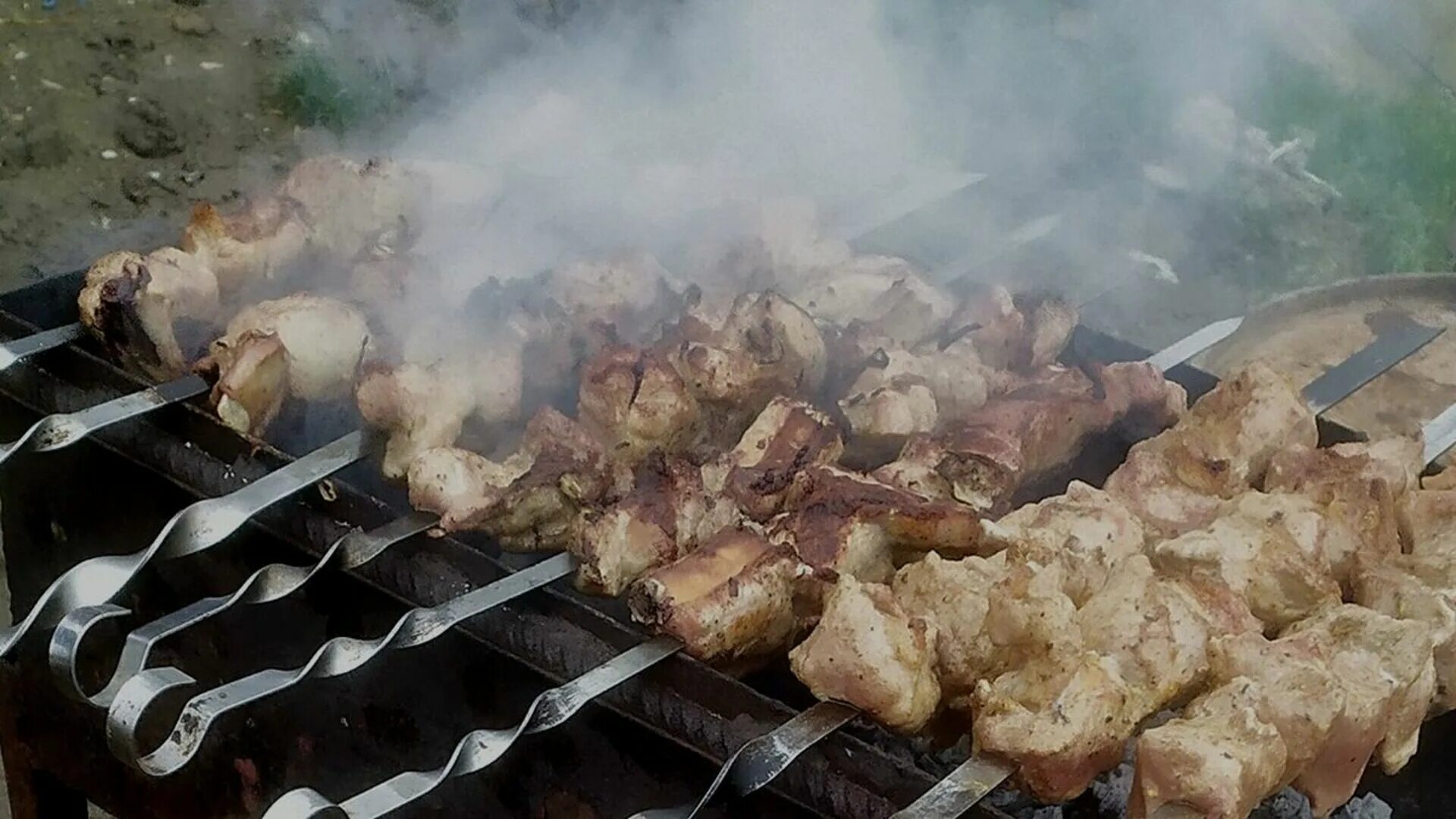 Шашлыки. Майские шашлыки. Шашлыки в парках. Песня шашлык запретили