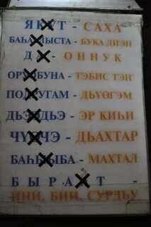 Слова на якутском