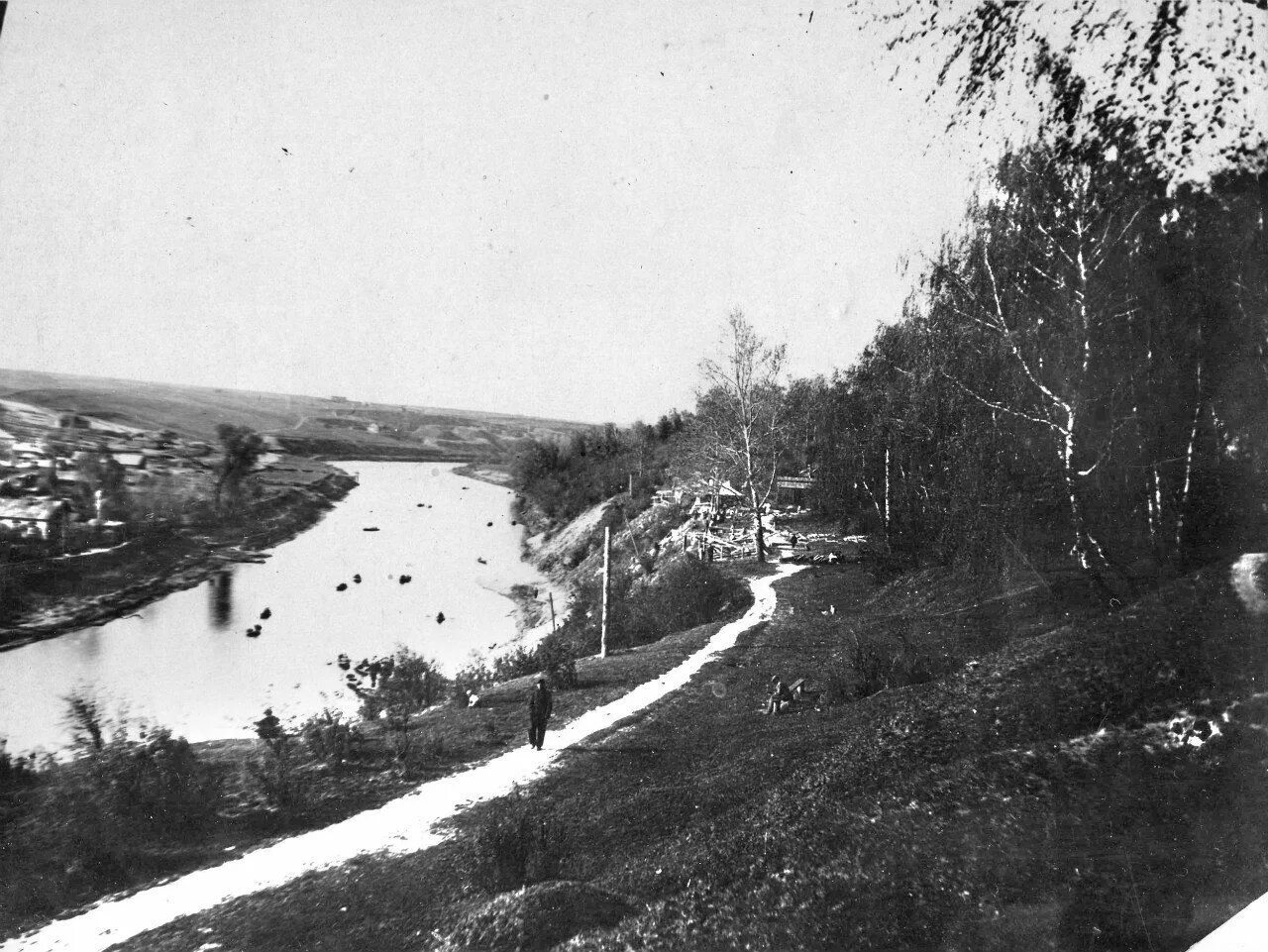 Река Пахра Подольск 1900. Река Пахра Подольск. Подольск река Пахра судоходная. Подольск 1930.