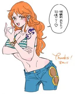 Nami (ONE PIECE) от hidaka (pixiv10100522) 4050802.
