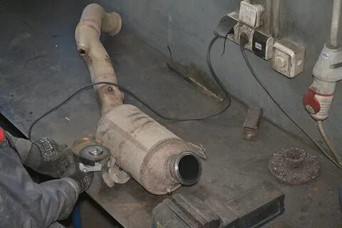 Замена сажевого фильтра