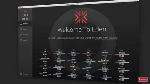 Eden wallet