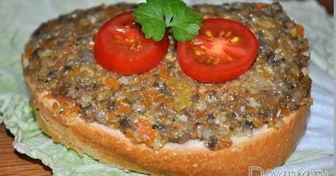 Икра из шампиньонов