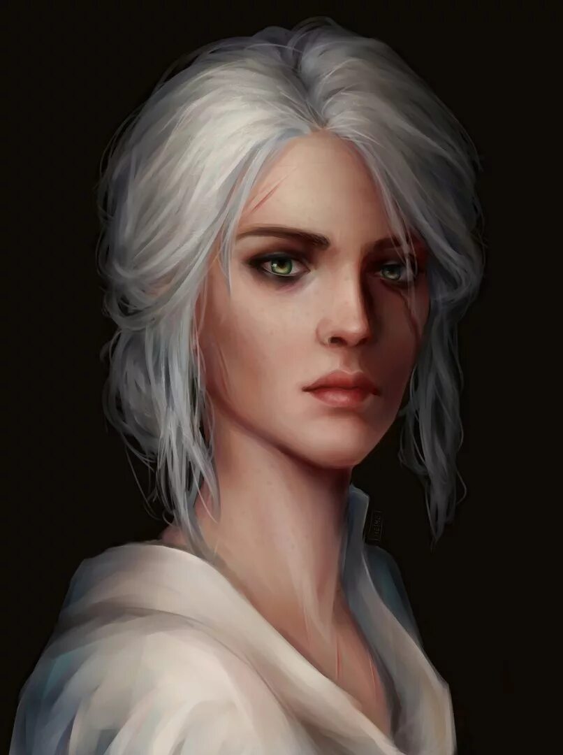 Персонажи с белыми волосами из игр. Данте devil may. Цири ведьмак 3 арт. Ниер автомата 2b. Цирилла рианнон.