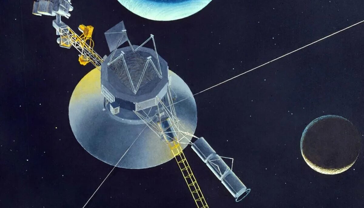 Первые космические зонды. Вояджер-2 космический аппарат. Зонд Вояджер 2. Вояджер 2 Нептун. Вояджер-2 автоматическая межпланетная станция.