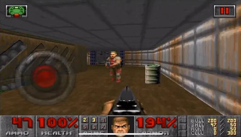 Индикатор здоровья в играх дум. Doom 3 на андроид со встроенным кэшем. Игра дум на андроид управление одной рукой. Дум на андроид встроенный кэш