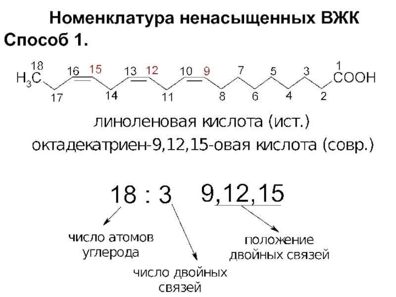 Вжк сочи. Липид с линоленовой кислотой. Линоленовая кислота название по номенклатуре. Линоленовая кислота биологическая роль. Номенклатура высших жирных кислот.