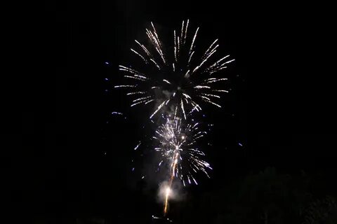 Обычные фейерверки