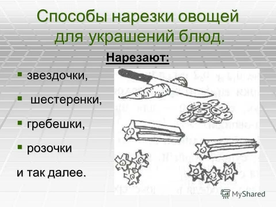 Сложная нарезка овощей. Способы нарезки овощей. Фигурные способы нарезки овощей. Фигурные формы нарезки овощей. Сложные формы нарезки овощей.