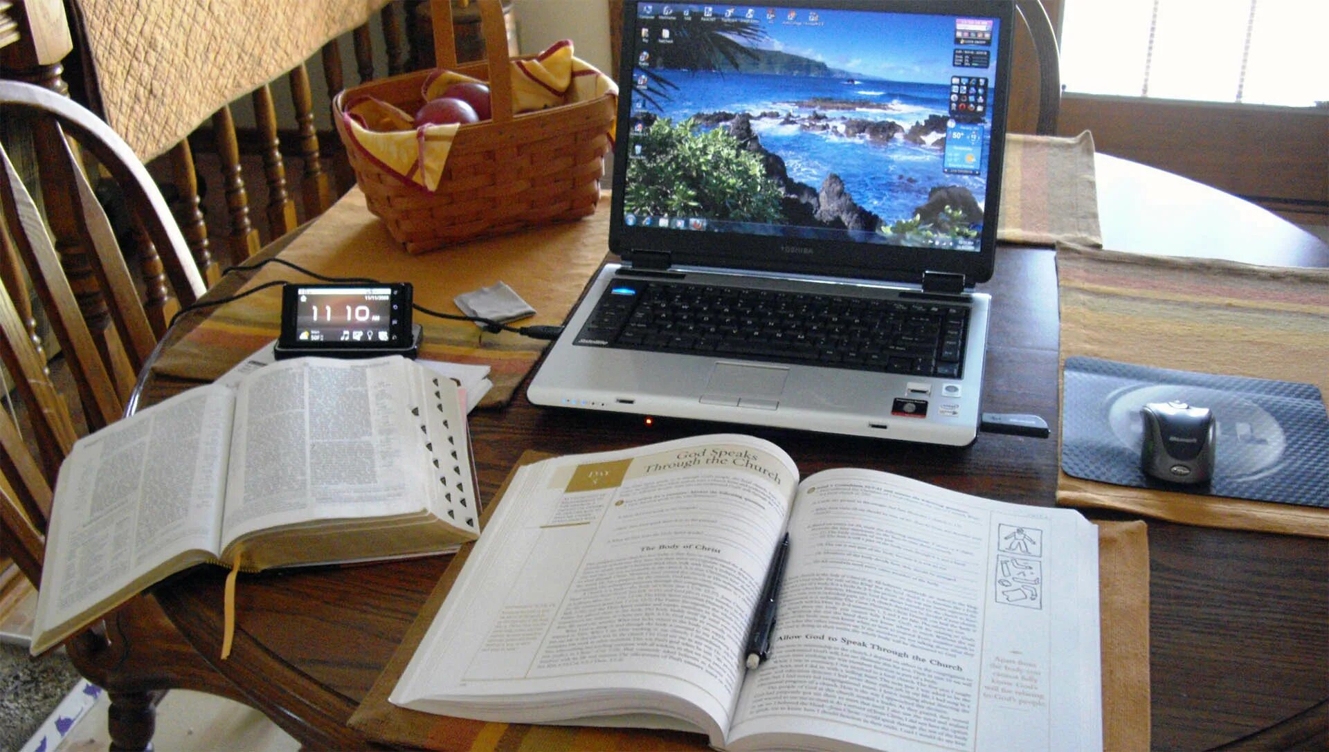 An computer book