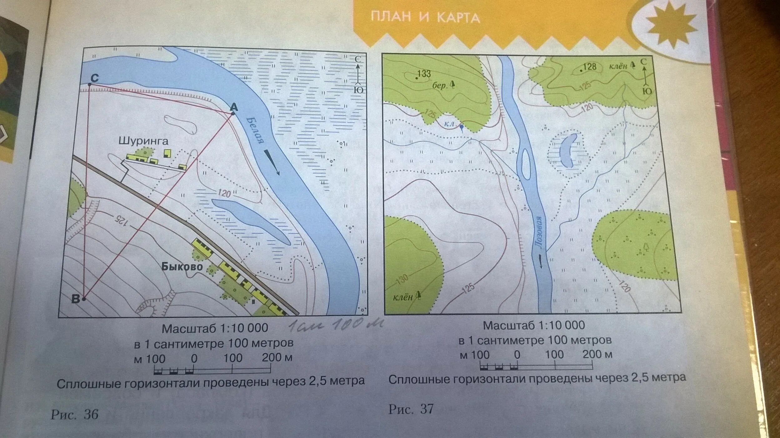 География страница 128. План местности. Изображение плана местности. Топографический план местности. План местности 5 класс география.