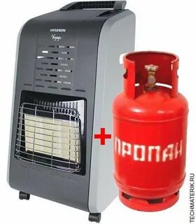 Газовый отопитель для дома от баллона