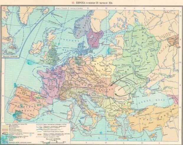 Исторический атлас Европы. Карта Европы 10 века. Европа 11 век. Карта средневековой Европы 9-11 веков. Государства европы в 9 11 веках