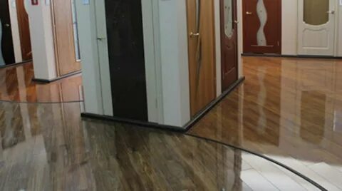 Ламинат в монтажной пене