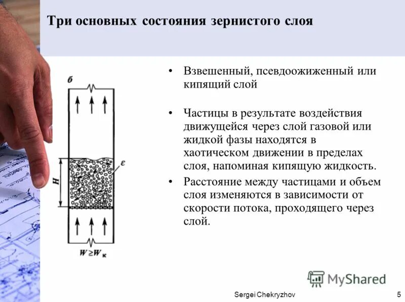 Три основных состояния зернистого слоя. Три состояния слоя зернистого материала. Основные характеристики слоя зернистого материала. Псевдоожиженный слой.