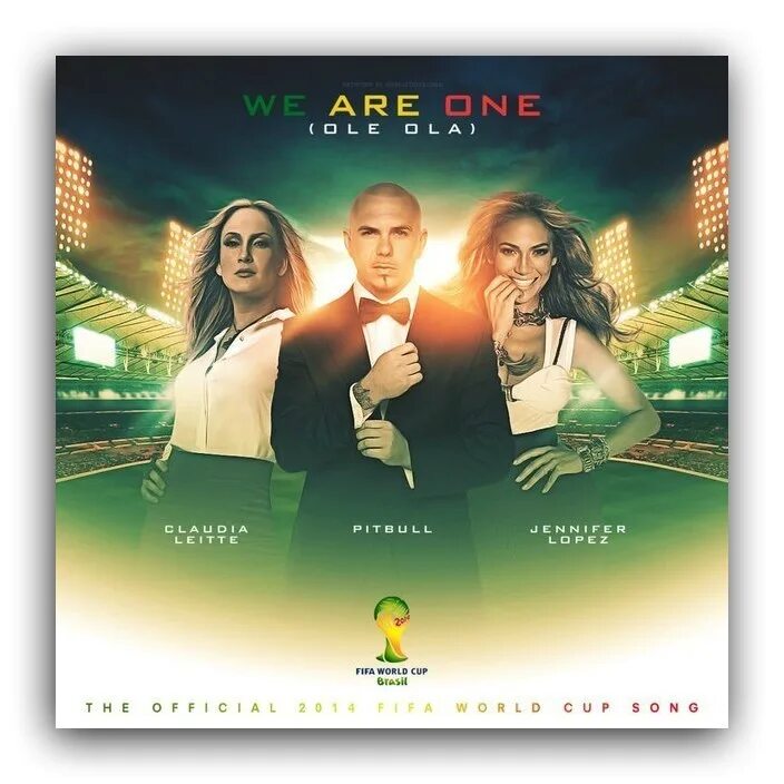 Are one в. Pitbull feat. jennifer lopez &amp; claudia leitte we are one (ole ola). we are one pitbull jennifer lopez claudia leitte. pitbull we are one ole ola. jennifer lopez we are one ole ola.