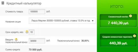 Сбербанк рассчитать потребительский кредит 2023