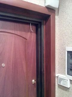 Установка доборов на входную