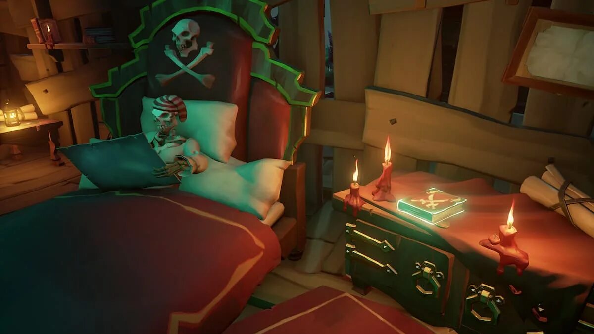 Sea of thieves pirates life. Sea of Thieves 2 Tall Tales гайд. Sea of Thieves 1 глава. Sea of Thieves кровать.