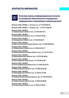 Контакты филиалы