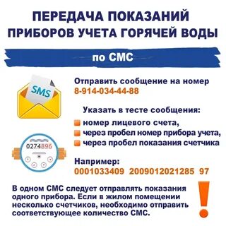 Передать показания г бор вода