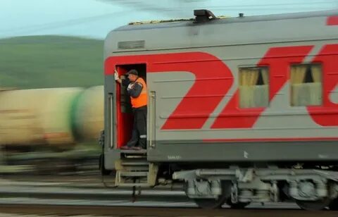 Видеоролик на железной дороге